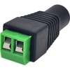 Triplett DC Female Plug to 2 Screw Down Terminal Block