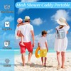 Chapou 8 Packs Mesh Shower Caddy Portable Large Shower Caddy