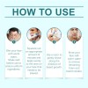 East Moon Men's Shaving Mousse Gentle Cleansing Facial Delicate Foam