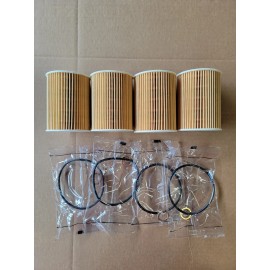 NK Filters 4 x Oil Filters X10430 For 2022, 2021, 2020 Hyundai Palisade 3.8L 6Cyl