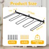 Boot Rack, 4 Pair Wader Hangers Wall Mount Shoe Rack
