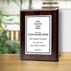 Signs ByLITA Custom Logo Wooden Award Plaque | Easel Mount
