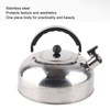 3L Stainless Steel Whistling Tea Kettle Fast Heating One Touch