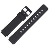 Casio MW-57 Watch Strap 16 mm Plastic Black