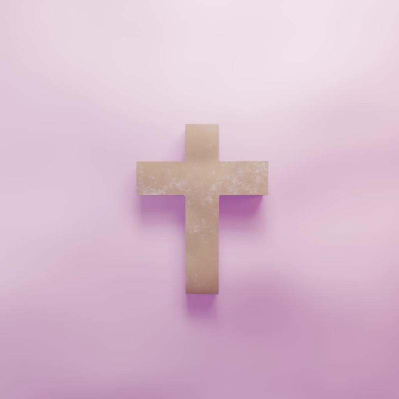 Cross Straight Cookie Cutter - 3 Sizes Easter Christmas