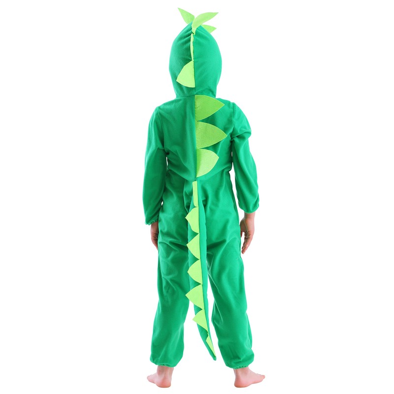 Party City Dinosaur Fighter Cosplay Costume For Kids, Green