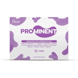 Probióticos Para Mujer Flora Vaginal Prominent Quod 90 Cáps Sabor Sin Sabor