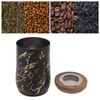 Airtight Coffee Canister 800ml Stainless Steel Coffee Bean Storage Container