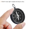 PATIKIL Pocket Compass, Survival Sports Navigation Compass with Key Ring