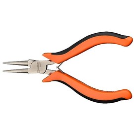 Edward Tools Mini Round Nose Pliers 4.5” - Round Pliers for Jewelry, Wire Bending, Wire Looping, Beading, Electrical - CRV Fine Carbon Steel - Ergonomic Handle