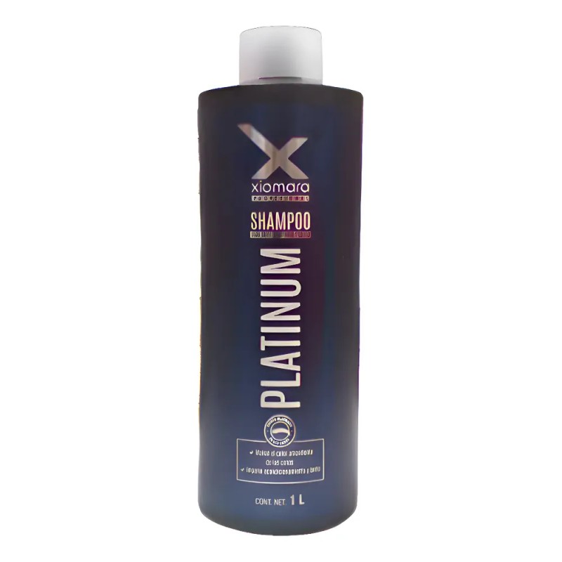 Shampoo Matizador De Canas Profesional Xiomara 1 Lt