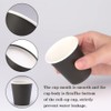 Huaiid 200 Count 3 oz Small Paper Cups, Black Disposable