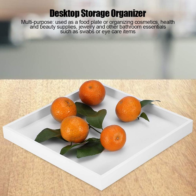 Tablett Multifunktionales Holztablett Organizer Valet Tablett für Schmuck Lebensmittel Kosmetik