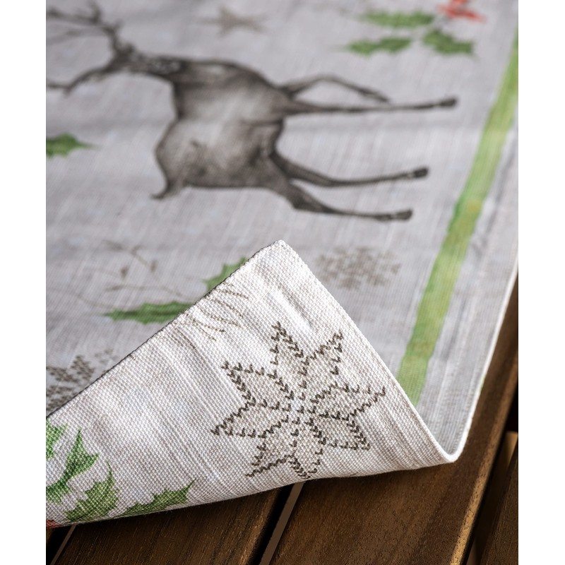 Maison d' Hermine Christmas Dew 100% Cotton Set of 4