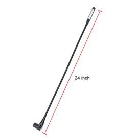 PALPEAL XLR 4 Pin LED gooseneck Light Compatible Yamaha,BEHRINGER Mixer,24 inch Flexible gooseneck lamp,White Light,12V,2 Watt,Right Angle Plug