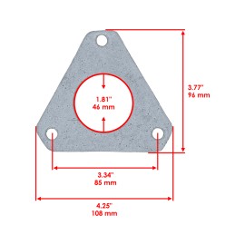 Caltric CAV Injection Pump Repair Kit For Massey Ferguson 230 265 250 1080 375 670 698