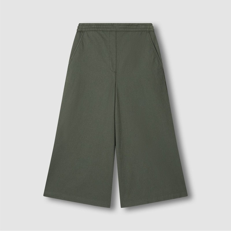 jaju [JAJU] Delicate Linen Blended Culottes Pants (Choose 1 of