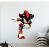 HD Shadow Hedgehog Wall Decal, Cartoon Video Game Wall Art