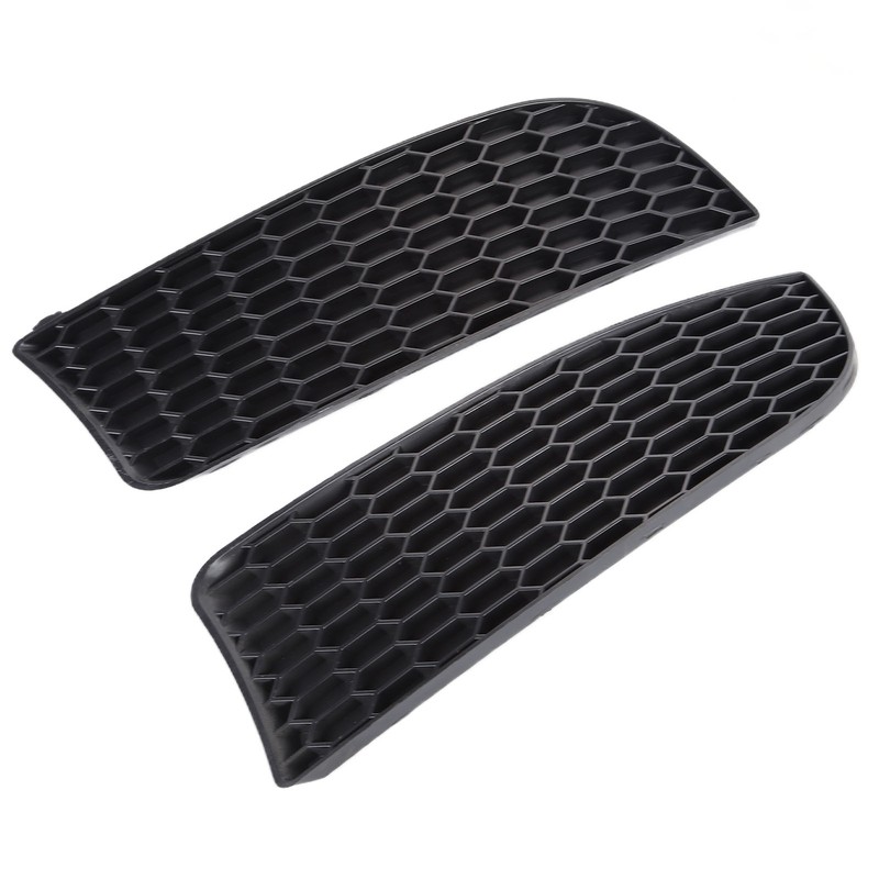 2pcs Front Bumper Fog Light Grill Cover Left Right for
