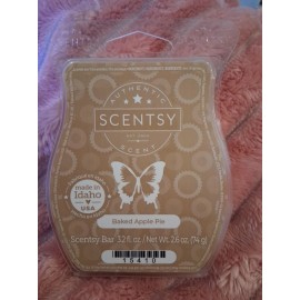 Scentsy (1) Scentsy 3.2 oz pack of Wax Bars  - Baked Apple Pie New S1