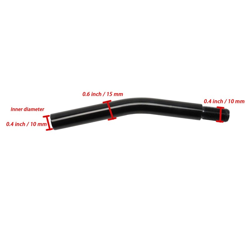 6" Shift Knob Extension for Manual Gear Shifter Lever 152mm