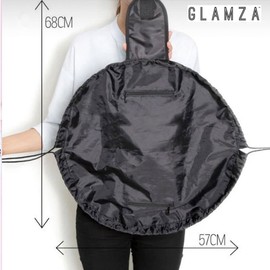 Glamza Drawstring Makeup Bag, Portable Travel Bag, Small Cosmetic Bag, Magic Makeup Bag, Toiletry Bags, Makeup Organiser, Ideal for Women, Girls