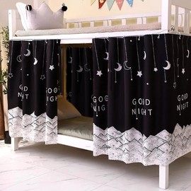 Hoce Dorm Twin Bunk Bed Drapes for Bottom Bunk Bed Privacy Curtains 3 Panels