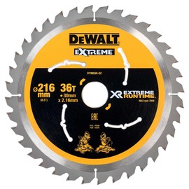 DeWalt Accessory UTENSILI XR FLEXVOLT - Llama Circolare XR 216 mm x 30 mm 36 Denti