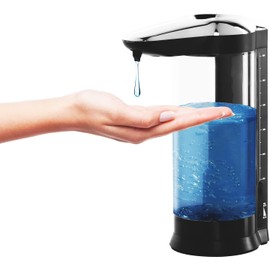 Simple Deluxe 650ml/22oz Automatic Soap Dispenser Touchless Battery Operated Electric Soap Dispenser with Type C USB Charging Cable, Adjustable Soap Dispensing Volume