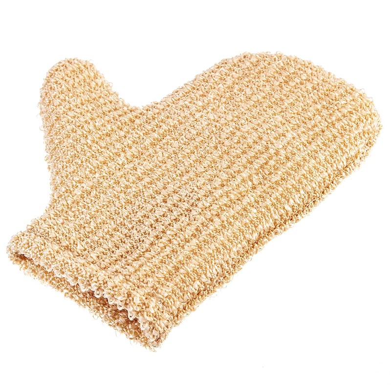 Mitt Bath Sponge Scrub – Hard Firmness | Premium 7.9"
