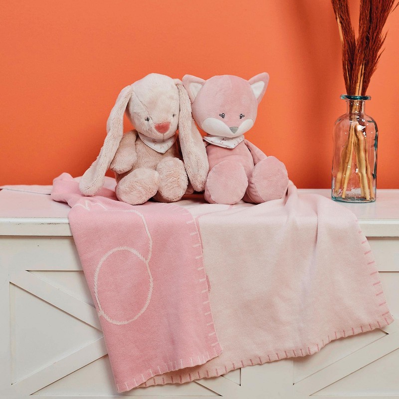 Nattou Cuddly Toy Made of Polyester Fox Alice and Pomme,