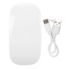 Wireless Bluetooth Mouse Ergonomic Curved Optical Touch USB C Rechargeable