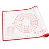 2-Pack Silicone Baking Mat Non-Stick Pastry Dough Rolling Mat with