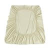 WEAVERS: Extra Deep Fitted Sheet - Super Soft Luxurious Microfiber,