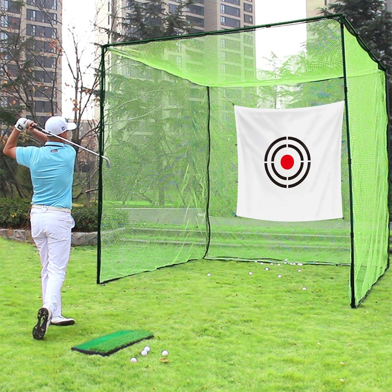 Gagalileo Golf Target, 1.5 x 1.5 m, Velvet Material, Noise