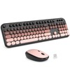 MOFII Wireless Keyboard and Mouse Combo - BlackBerry Gradient Full-Sized