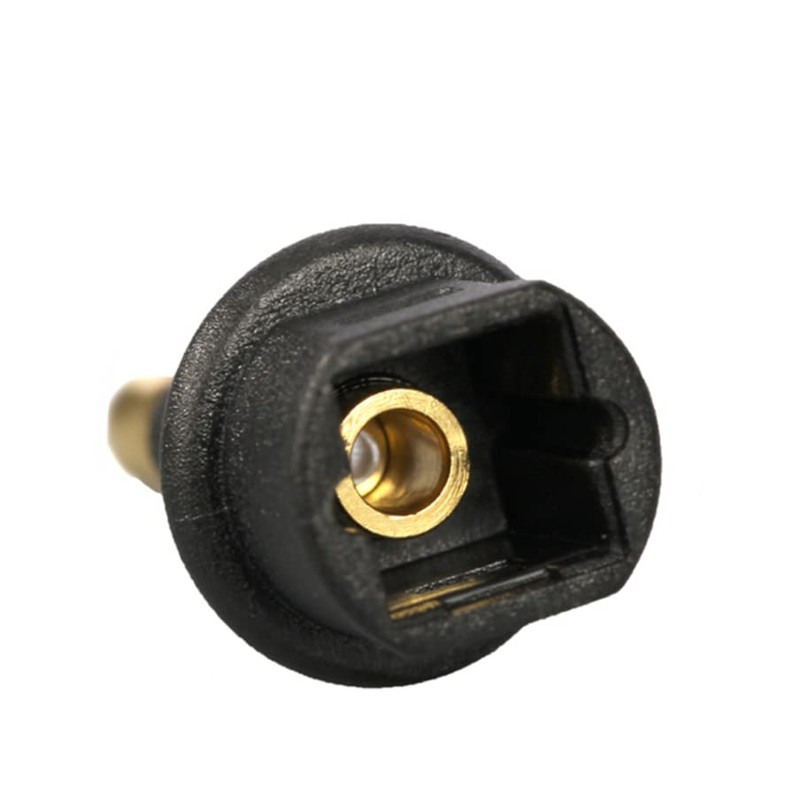 Toslink Optical Female to 3.5mm Male Mini Toslink Plug S/PDIF