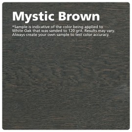 Rubio Monocoat Precolor Easy, Indoor Water-Based Wood Stain & Pre-Treatment, 200 ft² - Mystic Brown | Quick-Dry, Eco-Friendly Pre-Color Bonding Stain for Indoor Use with Oil Plus 2C | 1 Liter