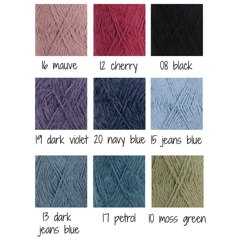 DROPS Belle 20 UNI Navy Blue