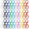 Make Your Own Key Chain, Pack of 30 Carabiner Hooks