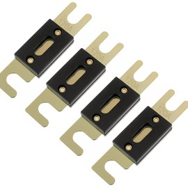 120 Amp ANL Blade Fuse 4Pcs for Car Audio and Video System (120A ANL Fuse)