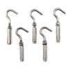 M6 Open Cup Hook Expansion Bolt 304 Stainless Steel Pack