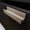 HRX Self-Adhesive Edge Fingerpull Door Handle - Easy to Install