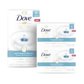 Dove Dove Beauty Bar For All Skin Types Antibacterial Protects from Skin Dryness 3.75 oz 14 Bar