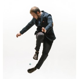 Juggle Pro Hacky Sack Footbag with 8 Panels - World Cup Model - Foot Fitting - Made of Ultra Suede (Amara) Plastic Fabric, Filled with EPS Plastic Pallets, Hand Stitched