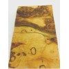 Pimento Pepperwood Burl wood veneer 3" x 5" raw with