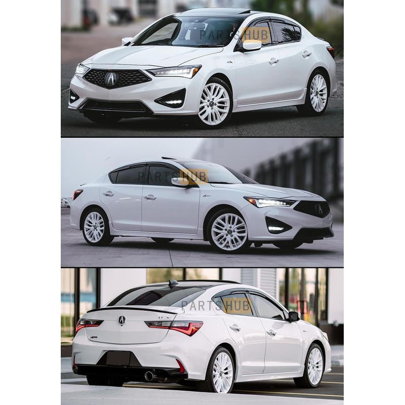 Fits for 2013-2022 Acura ILX 3D Wavy Mugen Style Window