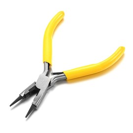 Round Nose Pliers, Jewelry Pliers for for Crafts Wire Wrapping Jewelry, Yellow
