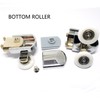 Set of 4 Twin Shower Door Rollers Runners Wheels Pulleys