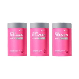 Ever Collagen Kim Hye-soo Time Biotin Up 3 cans, 3-month supply, edible low-molecular-weight peptide pomegranate flavored powder / 에버 콜라겐 김혜수 타임 비오틴 업 3통 3개월분 분말 먹는 저분자 펩타이드 석류향 가루